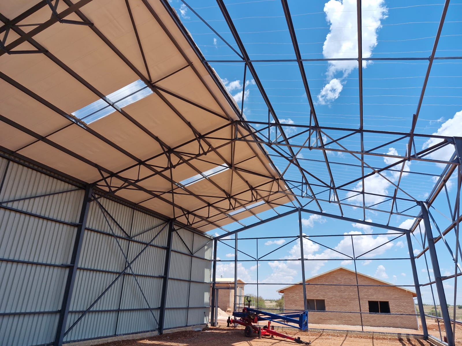 WBHO Solar Plant — Bakerville — Insulated roof & skylights